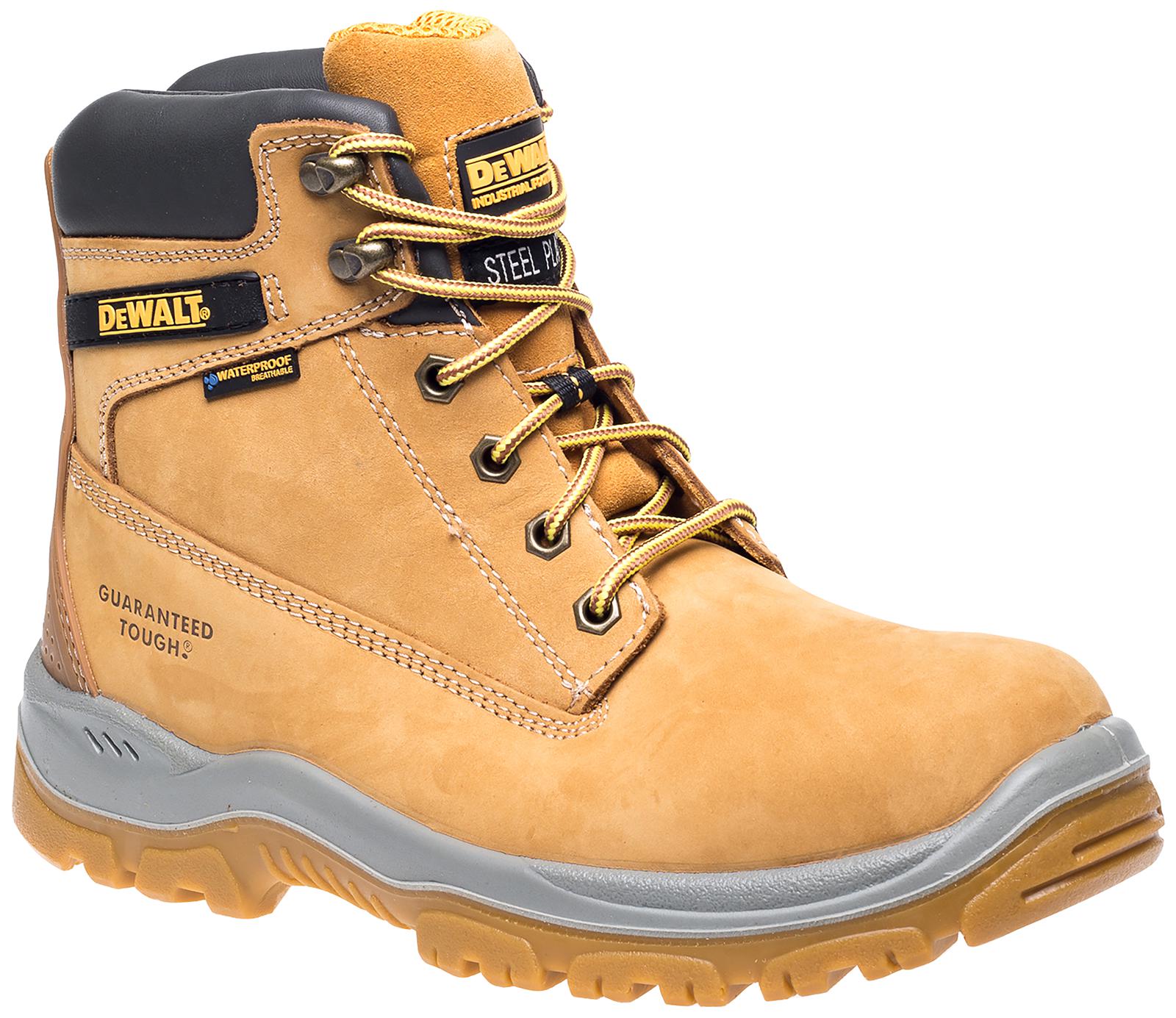 Dewalt Workwear Titanium Wheat 6 New Titanium Safety Boot, Wheat, 6