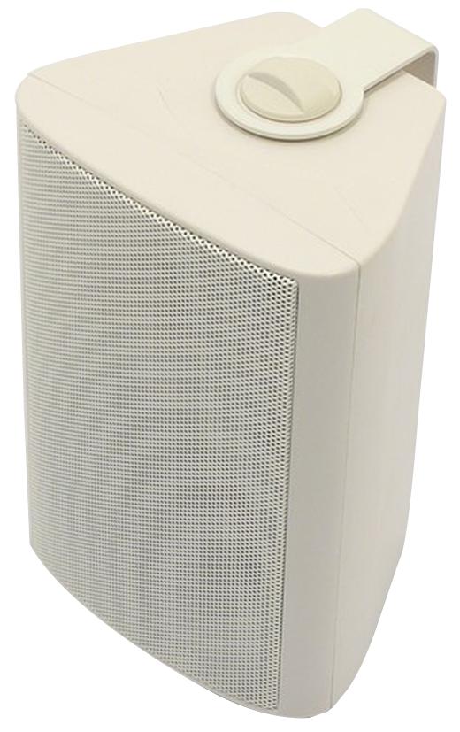 Visaton Wb10-100V/8Ohm Wht Wall Speaker, 2 Way, 100V/8 Ohm, White