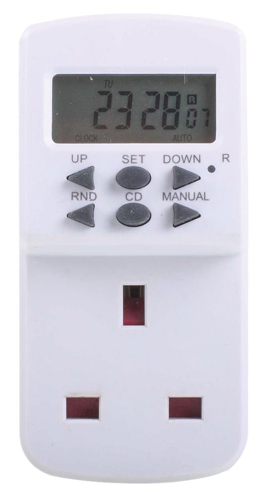 Masterplug Tes7-Mp Timeswitch, 60S - 7Days, Digital