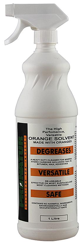 Orapi Slo120T Degreaser, Orange Solvent, Pronatur, 1L