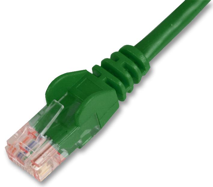 Pro Signal Sl5Egreen1M Patch Lead Cat 5E Snagless Green 1M