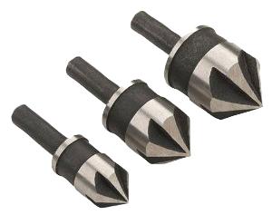 Hilka Tools 37713003 Countersink Set, 3Pc