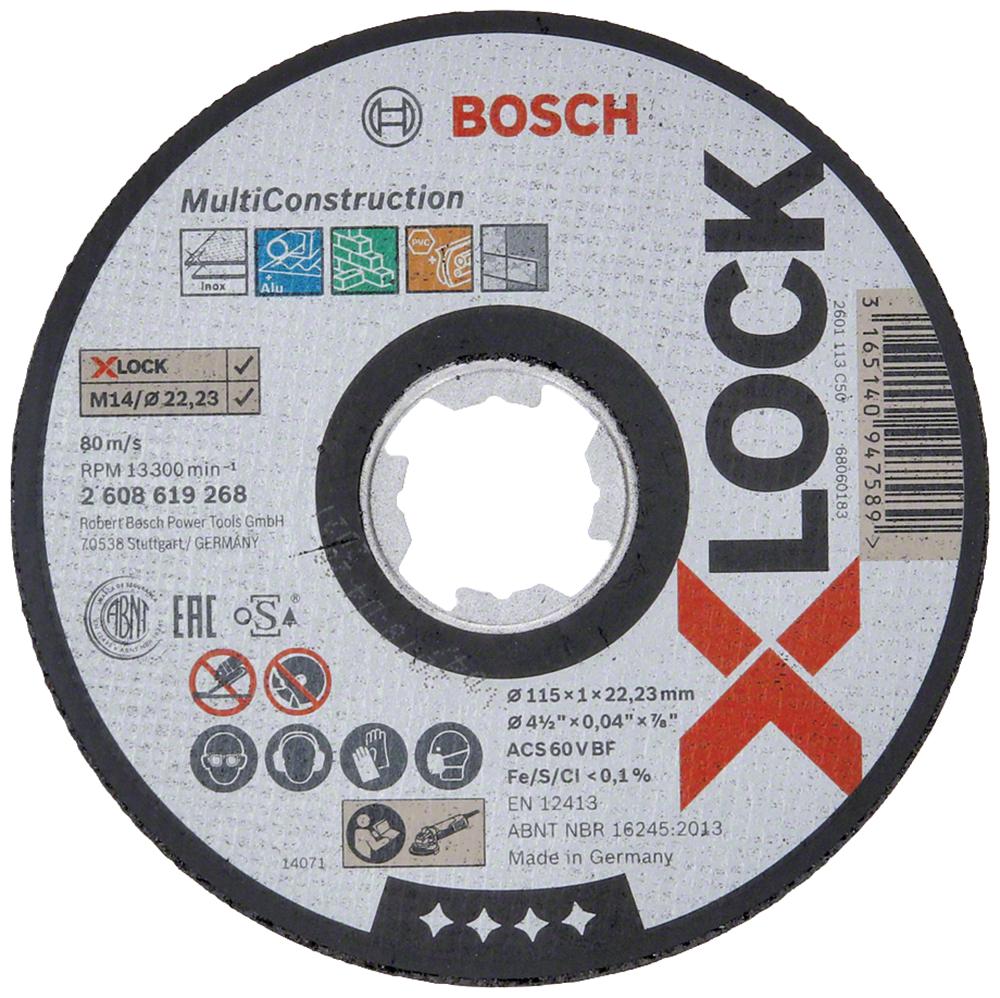 Bosch - Professional (Blue) 2608619268 Grinding Disc, 80Mps, 22.23Mm Bore