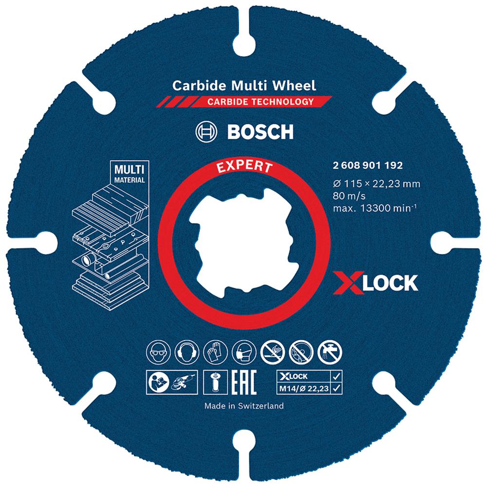 Bosch - Professional (Blue) 2608901192 Grinding Disc, 80Mps, 22.23Mm Bore