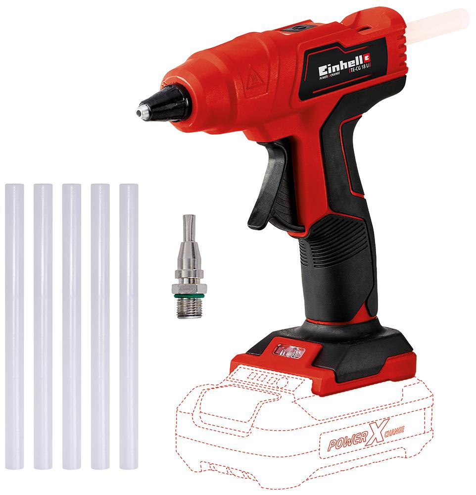 Einhell Te-Cg 18 Li - Solo 18V Glue Gun - Bare Unit