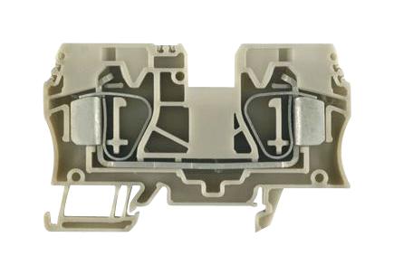 Weidmuller 1746750000 Terminal Block, Din Rail, 2Pos, 6Awg