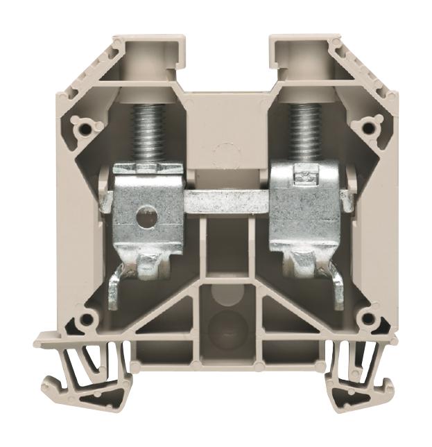 Weidmuller 1028900000 Terminal Block, Din Rail, 2Pos, 6Awg