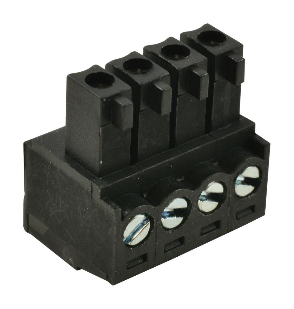 Molex 39500-0004 Terminal Block, Pluggable, 4Pos, 16Awg