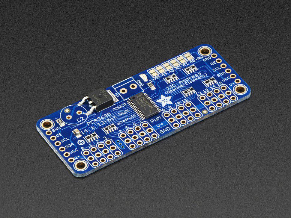 Adafruit 815 Pwm/servo Driver Board, 12Bit, 16Channel