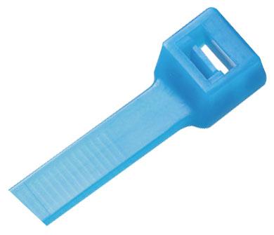 Panduit Plt2S-M76. Cable Ties, 7.4In L, Strength 18 Lbs, Aqua