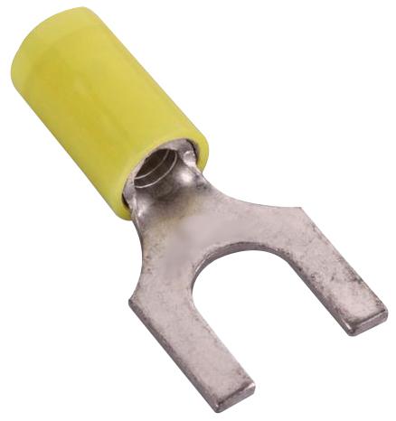 Amp - Te Connectivity 321035 Terminal, Spade/fork, #4, Crimp, Yellow