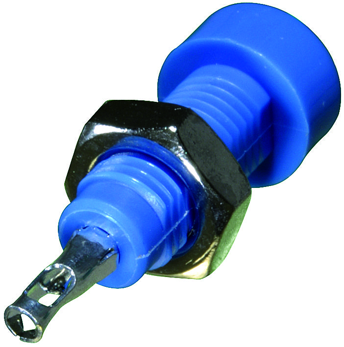 Johnson - Cinch Connectivity 105-0810-001 Tip Jack, 5700V, 10A, Blue