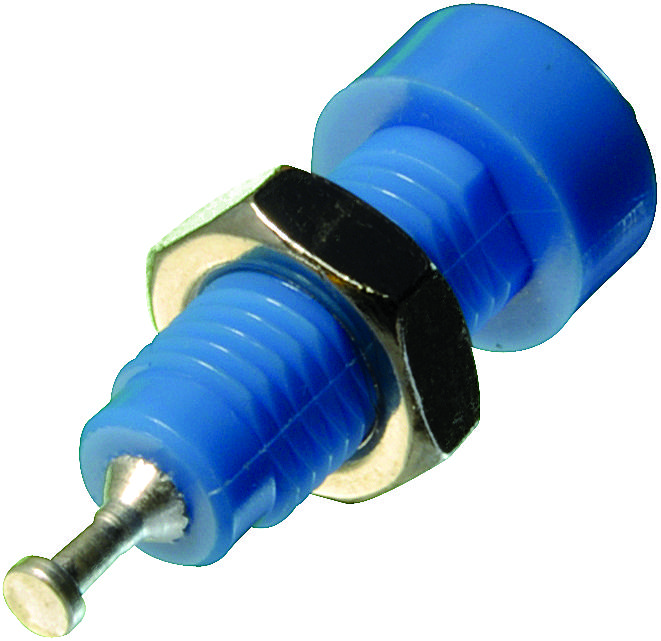 Johnson - Cinch Connectivity 105-0610-001 Tip Jack, 5700V, 10A, Blue