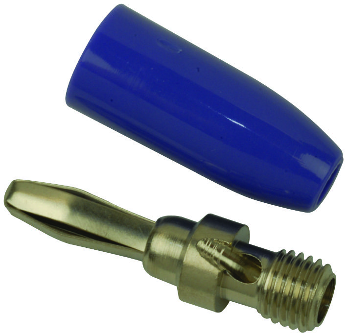 Johnson - Cinch Connectivity 108-0312-001 Banana Plug, 15A, Solderless, Violet