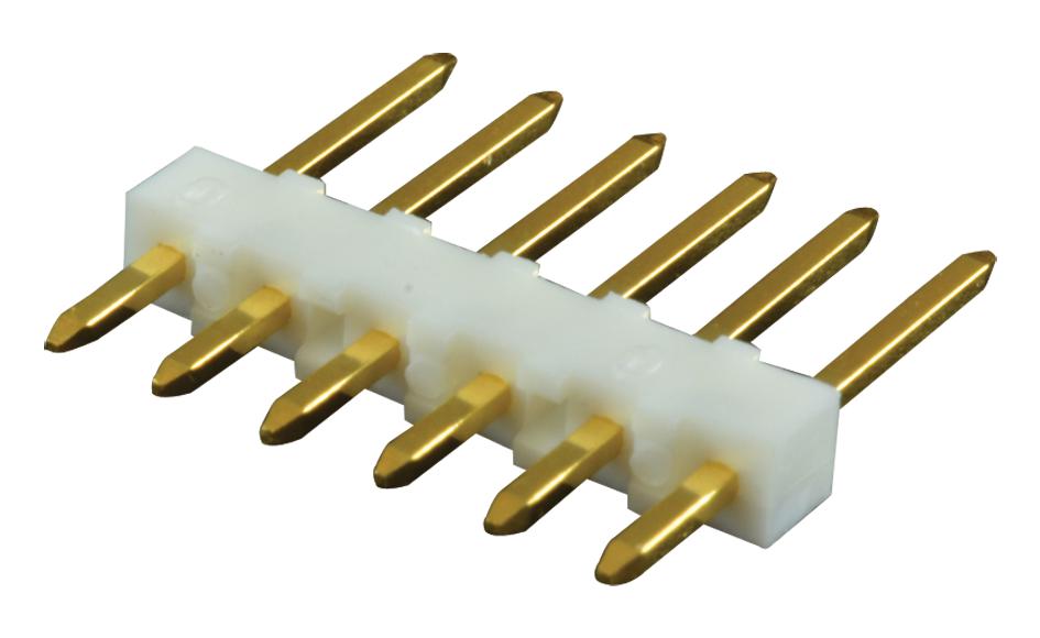 Molex 22-10-2061 Connector, Header, 6Pos, 1Row, 2.54Mm