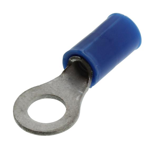 Amp - Te Connectivity 32960. Terminal, Ring Tongue, #10, Crimp, Blue