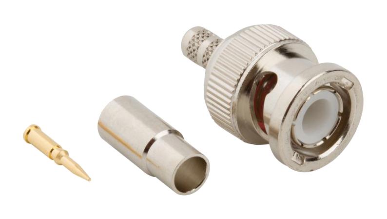 Amphenol Rf 000-36650-3Rfx Rf/coaxial, Bnc Jack, Straight, 50 Ohm, Crimp