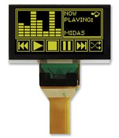 MIDAS DISPLAYS MCOT128064FV-YM