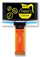 MIDAS DISPLAYS MCOT128064BY-YM