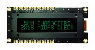 MIDAS DISPLAYS MCOB21605GX-EGP