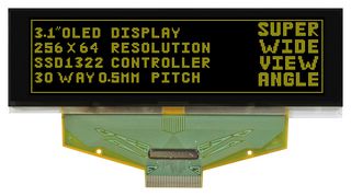 MIDAS DISPLAYS MCOT256064B1A-YM
