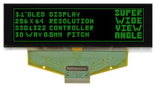 MIDAS DISPLAYS MCOT256064B1A-GM