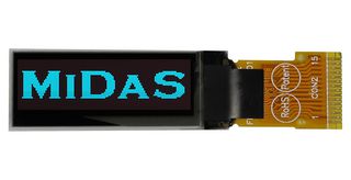 MIDAS DISPLAYS MDOG128032C2V-BS